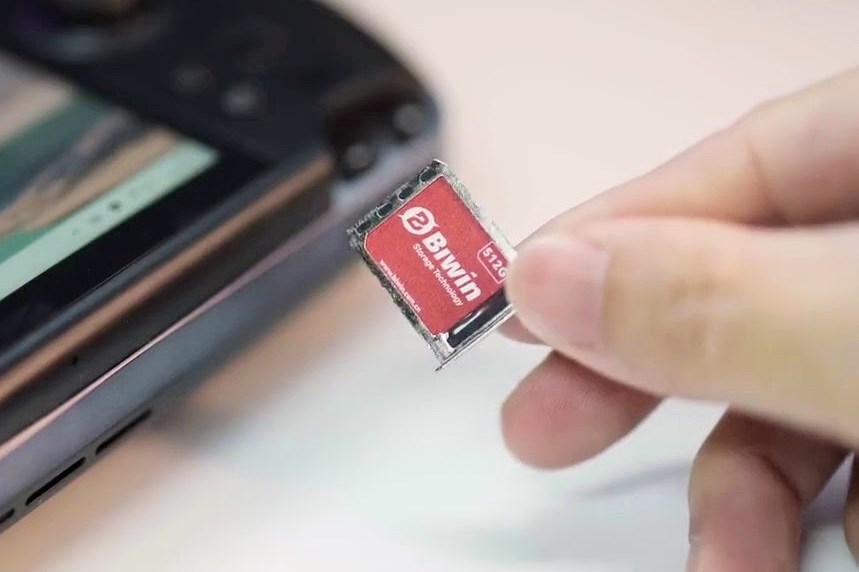 China is about to launch SSDs so small you insert them like a SIM card